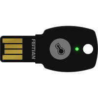 Feitian FIDO A4B Single Button MFA Security Key