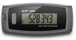 Token porte-clé One-Time Password OATH TOTP à base temporelle